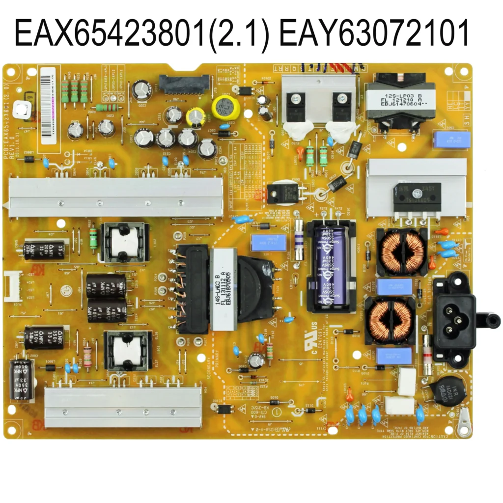 Placa de fuente de alimentación genuina EAX65423801 (2,1) EAY63072101 3PCR00367B para 55LB6300LG 55LB6500LG 60LB5900LG 60LB6300LG 60LB6500LG