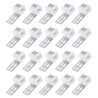 20 Uds. Fundas de botón recortadas con resorte para sofá seccional, Kit de reparación de tapicería reclinable, accesorios, cojín