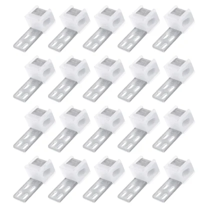 20 Uds. Fundas de botón recortadas con resorte para sofá seccional, Kit de reparación de tapicería reclinable, accesorios, cojín