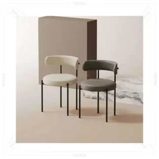 Silla comercial de cafetería de restaurante vintage industrial de hierro metálico