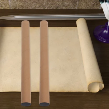 10 Uds. Tubo de papel para envío de correo, póster de documentos, contenedor de almacenamiento de correo, tubos de embalaje de correo