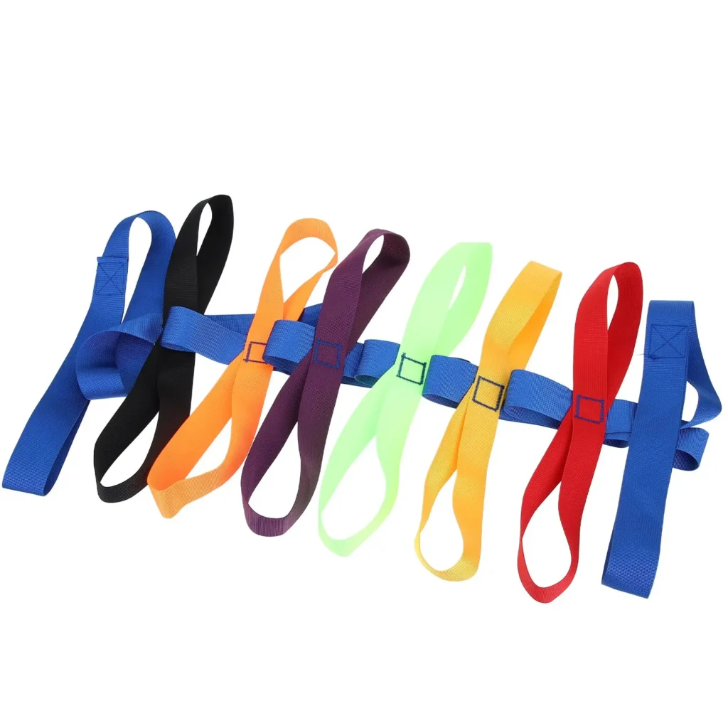 Cuerda de tracción antipérdida de nailon, cuerda para caminar ajustable azul de 370cm para niños, suministros para el aula preescolar, imprescindible para guardería