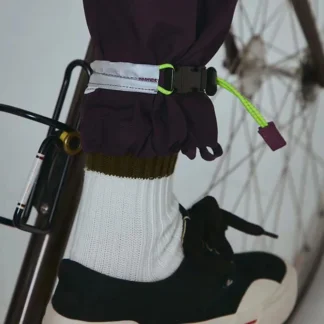 2 uds. Corbatas reflectantes para montar en bicicleta de noche, pantalones elásticos, correas para piernas, corbatas reflectantes para montar en bicicleta de noche, elásticos