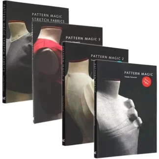 4 libros/juego inglés Tomoko Nakamichi patrón libro mágico volumen 1-4 telas elásticas ropa diseño de corte libro de enseñanza