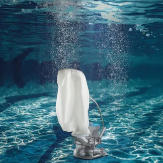 2025 Aquajack560 recién llegado, aspiradora portátil inalámbrica de mano para hojas de piscina, espumadera de superficie que viene con 3 bolsas de filtro