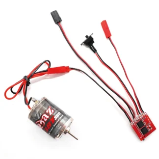 Controlador de velocidad de repuesto de motor cepillado ESC cepillado Controlador electrónico de velocidad de motor multicolor para modelo de coche RC