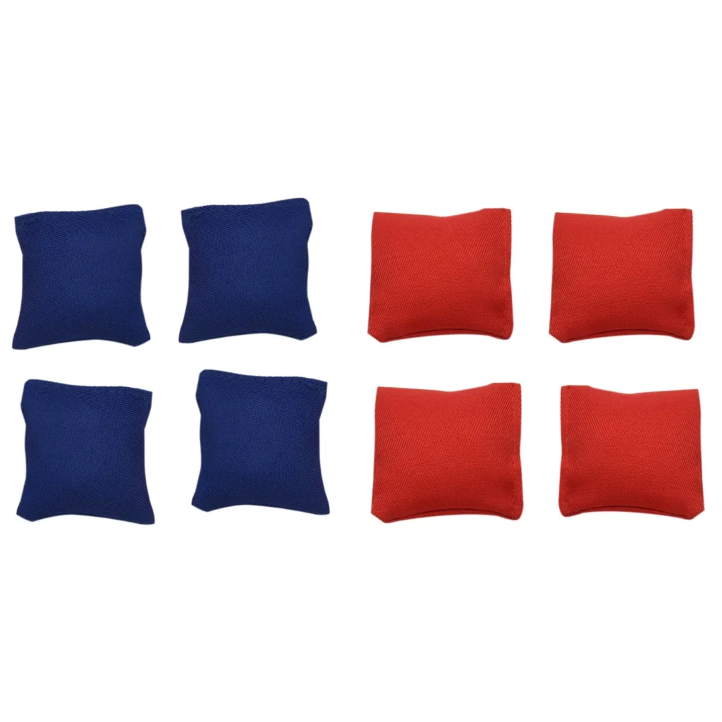 Y19A Juego de 8 bolsas de frijoles Cornhole resistentes a la intemperie
