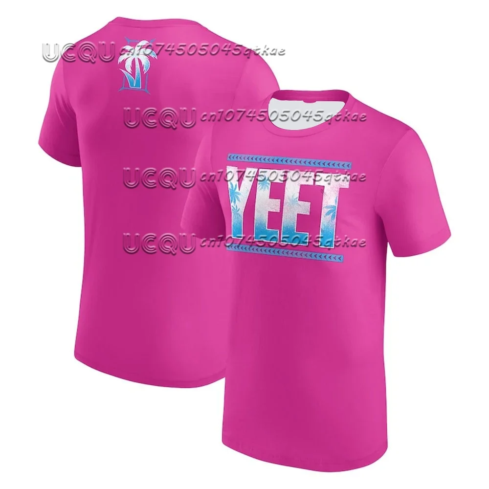 2025 J-Jey Uso Yeet Wrestling camiseta deportiva hombres gran oferta nuevo verano mujeres camisetas de manga corta camisas niños TOPS