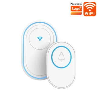Dingdong buscapersonas dispositivo antirrobo Graffiti Wifi timbre inalámbrico hogar timbre de puerta inteligente Tuya timbre de Control remoto electrónico