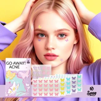 Parche de acné de mariposa de Color, pegatinas invisibles para eliminación de espinillas, corrector, mancha facial, belleza, cuidado de la piel, herramientas de maquillaje