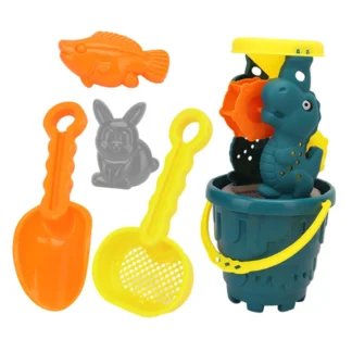 Juguetes de playa para niños, verano, portátil, viaje, parque para niños y niñas, herramientas de excavación de arena ligeras para exteriores, cubo, pala, caja de arena de juguete