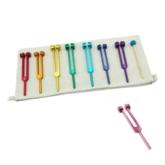 ABXH 1 Juego de diapasones, diapasones para curar chakras, terapia de sonido, mantener el cuerpo, la mente y el espíritu en perfecta armonía