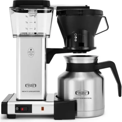 79212 KBTS Cafetera, 32 oz, 6,75"P x 11,5"W x 13"H, Plata Pulida