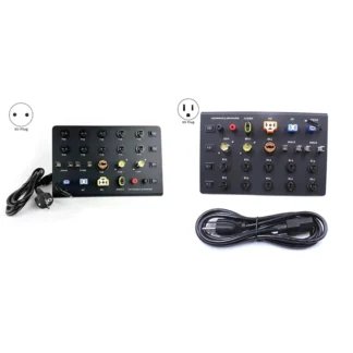 Placa de prueba de faros de coche AT02-Auto bombilla LED de xenón HID T10 W5W adorno C5W T20 7443 H1 H3 H7 H4 9005 probador