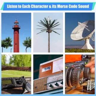 AT93-para Vband Morse USB Key Trainer para Vband teléfono móvil conector de ordenador Morse Code Trainer telégrafo Trainer