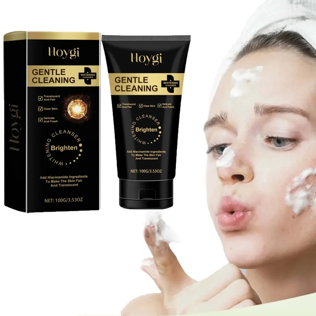 Limpiador facial de nicotinamida portátil, 100g, brillo, Control de aceite, eliminador de espinillas, lavado refrescante, hidratación de poros