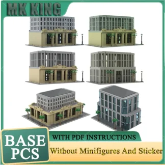 Bloques Street View Moc, ladrillos de construcción Modular, Base de la Torre de Venganza, modelo de tecnología, juguete DIY, conjunto de regalos de montaje compatibles 76269