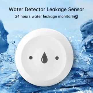 Sensor de inmersión de Agua Tuya Zigbee 3,0, Detector de fugas de agua con monitoreo remoto por aplicación inteligente, alarma de fugas de agua de 3V