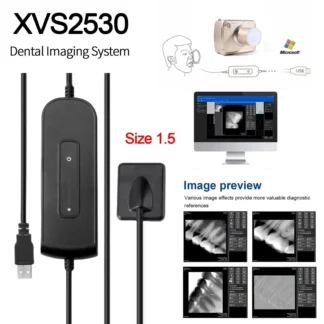 Tamaño del sistema de imagen intraoral digital USB del sensor RVG de rayos X dental: 1,5