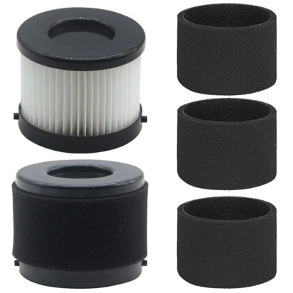 A35T-49-90-0160, 49-90-1951 Filtros para aspiradora compacta Milwaukee 0882-20 M18, paquete de 2 filtros HEPA y paquete de 4 filtros de espuma