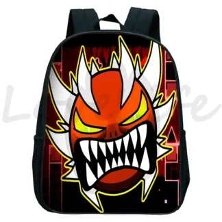 Mochila Dash Angry Geometry para niños, mochilas para guardería, mochilas escolares diarias para niños de dibujos animados, Mochila para niños y niñas, regalos