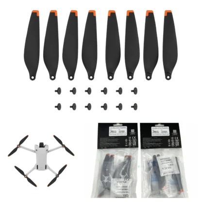 8 unids/pack hélice Original para Mini 3 Pro con tornillos pieza de repuesto para Dron Mavic reemplazo DIY