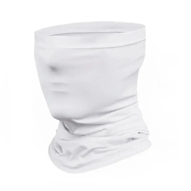 Mascarilla de cara de ciclista que absorbe el sudor, transpirable, entrenamiento de pesca, deporte, bufanda facial UV, polaina para el cuello, Bandana facial de verano