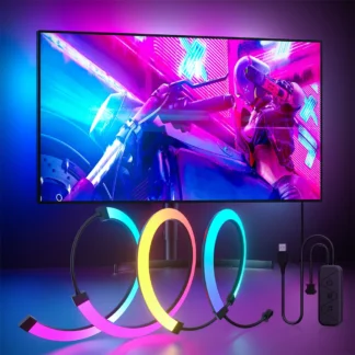 Lámpara de pantalla de ordenador, lámpara Led RGB para PC, atmósfera de juego, iluminación Led, luces de pantalla fantasma síncronas, lámpara de cinta con interruptor Usb