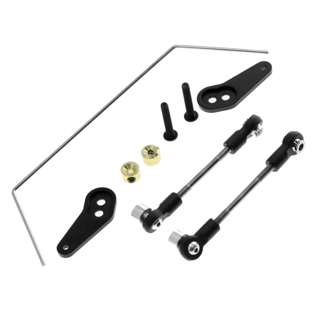BAAA-estabilizador de barra estabilizadora trasera de Metal Rob para 1/10 todoterreno Buggy TAMIYA 58719 Tamiya BBX BB-01 RC Car