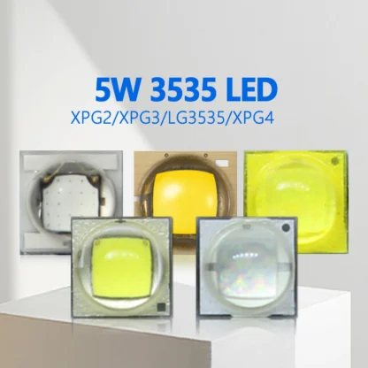 1-10 Uds LED 5W 3535 SMD XPG2 XTE 7W XPG3 LG3535 10W XPG4 Chip frío cálido blanco azul sustrato de cerámica 3000K 6500K para linterna