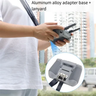Soporte de hebilla de correa para Control remoto DJI RC2/RC con soporte de gancho de placa de montaje de pantalla accesorios para drones YDH