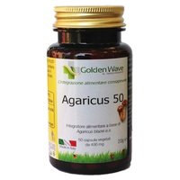 Agaricus 50 50 cápsulas vegetales de 400mg - Golden Wave
