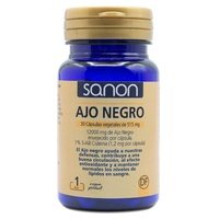 Ajo Negro 30 cápsulas vegetales de 770 mg Sanon