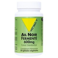 Ajo negro fermentado 600mg 30 cápsulas - Vitall +