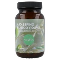 5 x Ajo, espino blanco, olivo 120 perlas - Naturitas Essentials