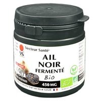 Ajo Negro Fermentado bio 90 cápsulas vegetales de 450mg - Vecteur Sante