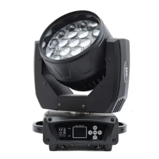 Foco de luz Led RGBW con cabezal móvil, foco de 19x15w, 16 canales, DMX512, para DJ, fiesta, escenario, 19x15W, oferta