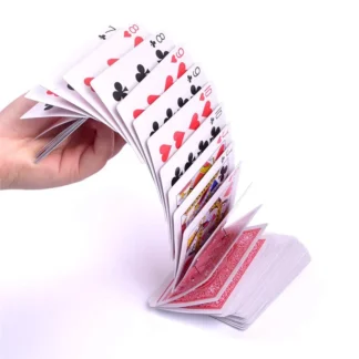 Cubierta eléctrica para trucos de Magia, baraja especial para acrobacias, cascada, trucos de Magia, escenario, Magia, ilusión, accesorios para magos