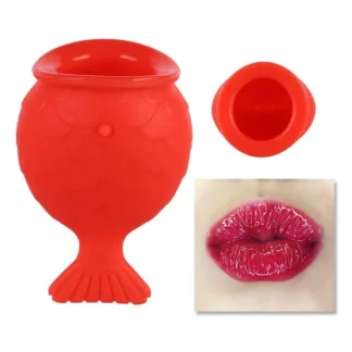 Potenciador de labios de silicona suave, dispositivo de presión Manual glorioso de cristal, relleno de labios extremo duradero y regordete