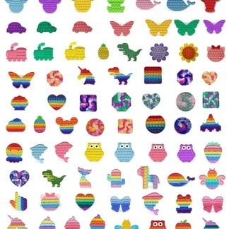 Bolsa de caja ciega Pop Fidget Reliver juguetes antiestrés sonny angel Push Bubble juguetes antiestrés adultos niños juguete con hoyuelos simples