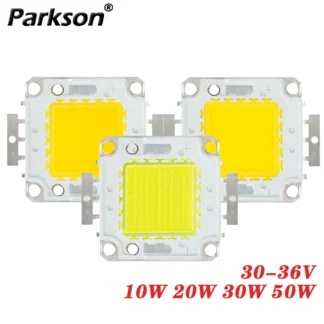 Lámpara LED COB Chip LED 30-36V 50W 30W 20W 10W para módulos de reflector accesorios de foco LED diodos de matriz DIY