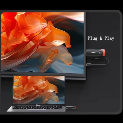 Extensor HDMI inalámbrico de 180m y 60m, transmisor y receptor de vídeo, adaptador de pantalla del mismo para cámara, portátil, PC a proyector de TV