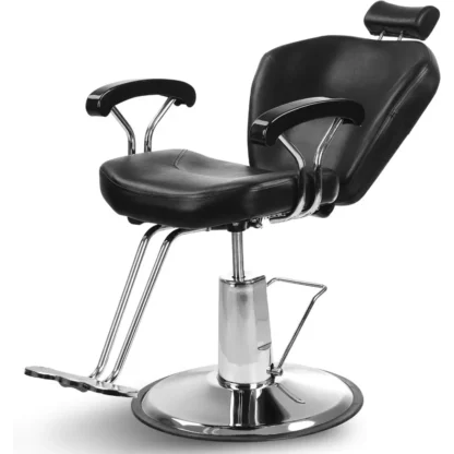 Silla de peluquero, silla de peluquero multiusos para estilista, silla de salón de barbería, 40 "D X 25" W X 45 "H, con muebles de salón con respaldo sólido