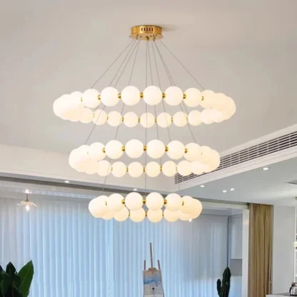 Luces led modernas para decoración del hogar, lámparas colgantes para sala de estar, candelabros para comedor, iluminación interior