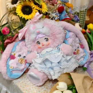 Caja ciega de cara de vinilo de la serie Nommi 400% Little Daisies, 38cm, edición limitada, muñeco de conejo, juguete para regalo, diseño de Margarita, regalos coleccionables