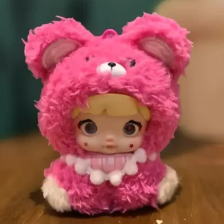 Genuino Nommi V4 Mibaoseries caja ciega muñeca de peluche Mini muñeca de vinilo colección de figuras de acción colgante juguetes adornos de regalo