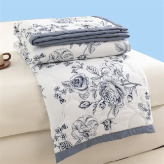 Edredón de estilo Floral, colcha fina de verano, colcha agradable para la piel, manta de aire acondicionado, edredones para habitación de niños y adultos
