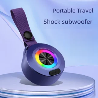 Minialtavoz Portátil con Bluetooth, altavoz pequeño inalámbrico, resistente al agua, sonido Zealot, Subwoofer estéreo, para exteriores, regalo