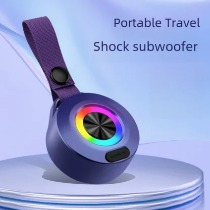 Minialtavoz Portátil con Bluetooth, altavoz pequeño inalámbrico, resistente al agua, sonido Zealot, Subwoofer estéreo, para exteriores, regalo