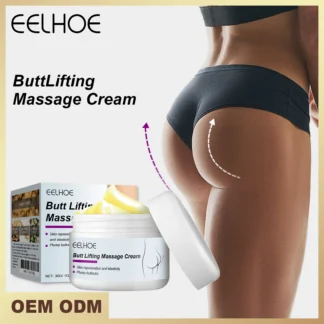 Crema de masaje para levantamiento de glúteos, cuidado de la cadera, reafirma la piel del cuerpo, mejora la elasticidad de las glúteos, hidrata y nutre